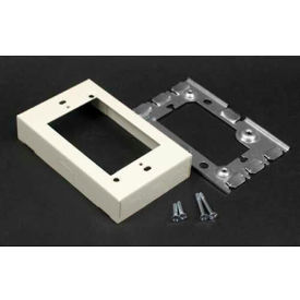 Wiremold 5751wh 1-Gang Flush Type Extention Adapter White 4-5/8