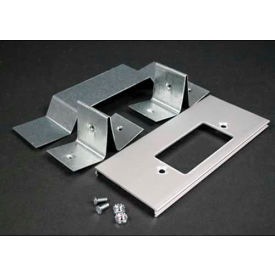 Wiremold Al3346go Offset Gfci Receptacle Cover & Bracket 6