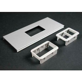 Wiremold Al3356abrt Rt Series Adapter Bezel Cover Plate Includes Both Bezels 6