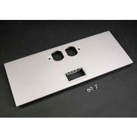 Wiremold Al5256-D2a Duplex Receptacle & 2a Mini Adapter Cover Plate Includes Bezel 12