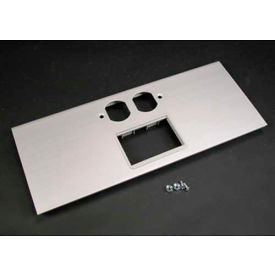 Wiremold AL5256-DACT Duplex Receptacle & 6A Mini Adapter Bezel Cover Plate Includes Bezel 12