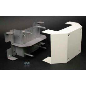 Wiremold G4075D Bridge Fitting For 4000 Raceway Over 4000 Raceway Gray 8-1/8