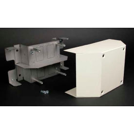 Wiremold G4075DA Bridge Fitting For 4000 Raceway Over 2400/700/500 Raceway Gray 8-1/8