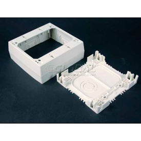 Wiremold Nm2048-2fw 2-Gang Deep Device Box Fog White 4-3/4