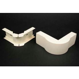 Wiremold Pn05f19v Fiberready External Elbow Ivory 3-1/8
