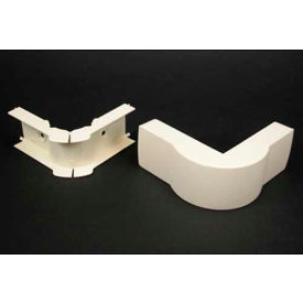 Wiremold Pn10f19v Fiberready External Elbow Ivory 3-3/8