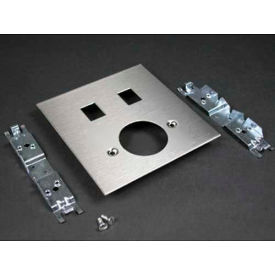 Wiremold S4046JRJ Single Receptacle & Modular Jack Cover 4-3/4
