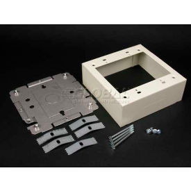 Wiremold V2448-2 Switch & Receptacle Box 2-Gang W/Extension Base KO 4-3/4