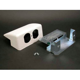 Wiremold V24dwnd Downward Device Bracket Dec Ivory 4-3/4