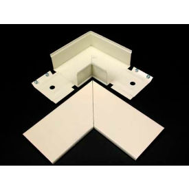 Wiremold V3011e 90° Flat Elbow Ivory 6
