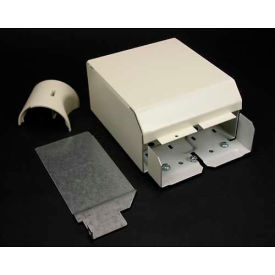 Wiremold V4010dfo Fiberready Entrance End Fitting W/Divider Radius Insert Ivory 6-1/2