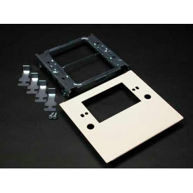Wiremold V4047c-1 One-Gang Device Plate Fitting Ivory 5-1/8