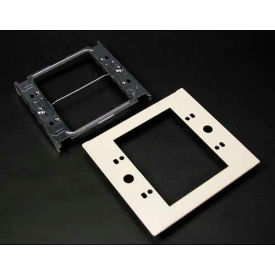 Wiremold V4047c-2 Two-Gang Overlapping Device Plate 5-1/8