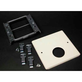 Wiremold V4047jx Two-Gang Overlapping Cover Single Round Opening 5-1/8