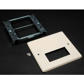 Wiremold V4047rx Two-Gang Overlapping Cover Rectangular Opening 5-1/8