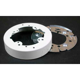 Wiremold V5737 Extension Box Open Base Ivory 4-3/4