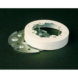 Wiremold V5738 Fixture Box Solid Base Ivory 4-3/4