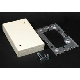 Wiremold V5760 Blank Extension Box Ivory 4-5/8