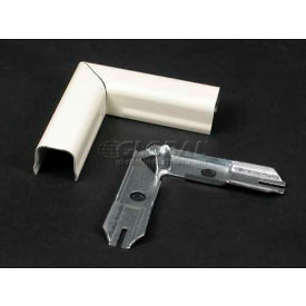 Wiremold V711 90° Flat Elbow Ivory 2