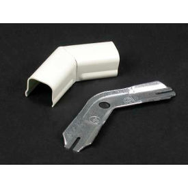 Wiremold V712 45° Flat Elbow Ivory 1-1/4