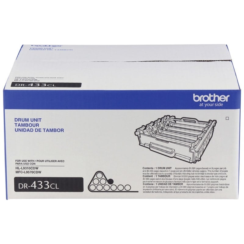 Brother DR433CL Extra-High-Yield Color Drum Unit MPN:DR433CL