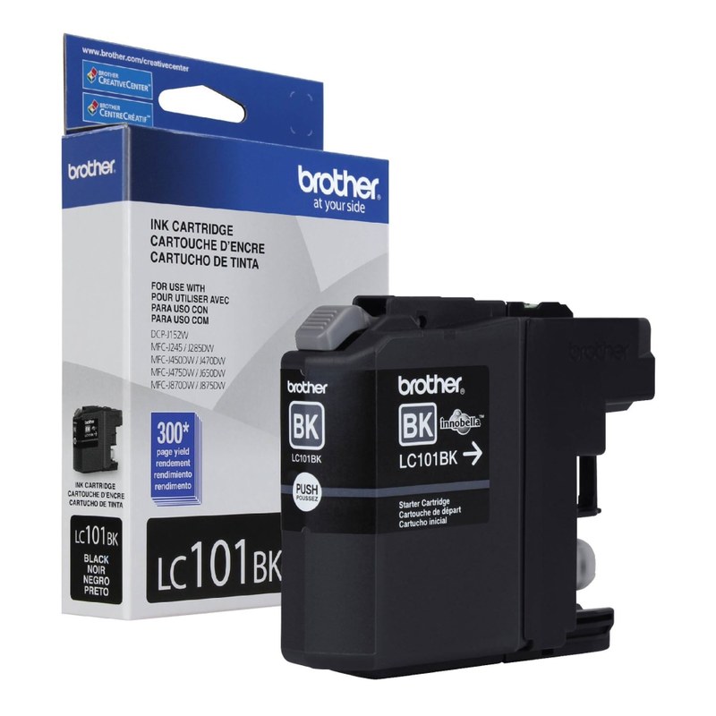 Brother LC101 Black Ink Cartridge, LC101BK MPN:LC101BK