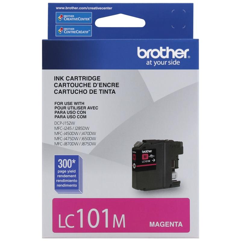 Brother LC101 Magenta Ink Cartridge, LC101-M MPN:LC101M