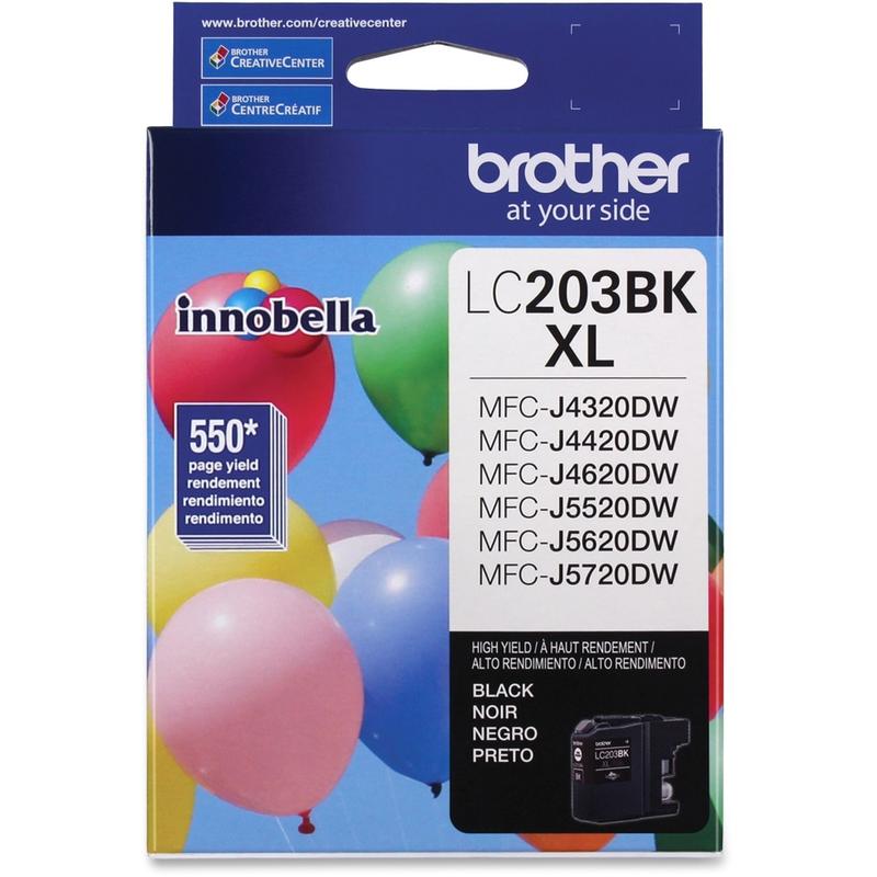 Brother Genuine Innobella Black High-Yield Ink Cartridge MPN:LC203BK