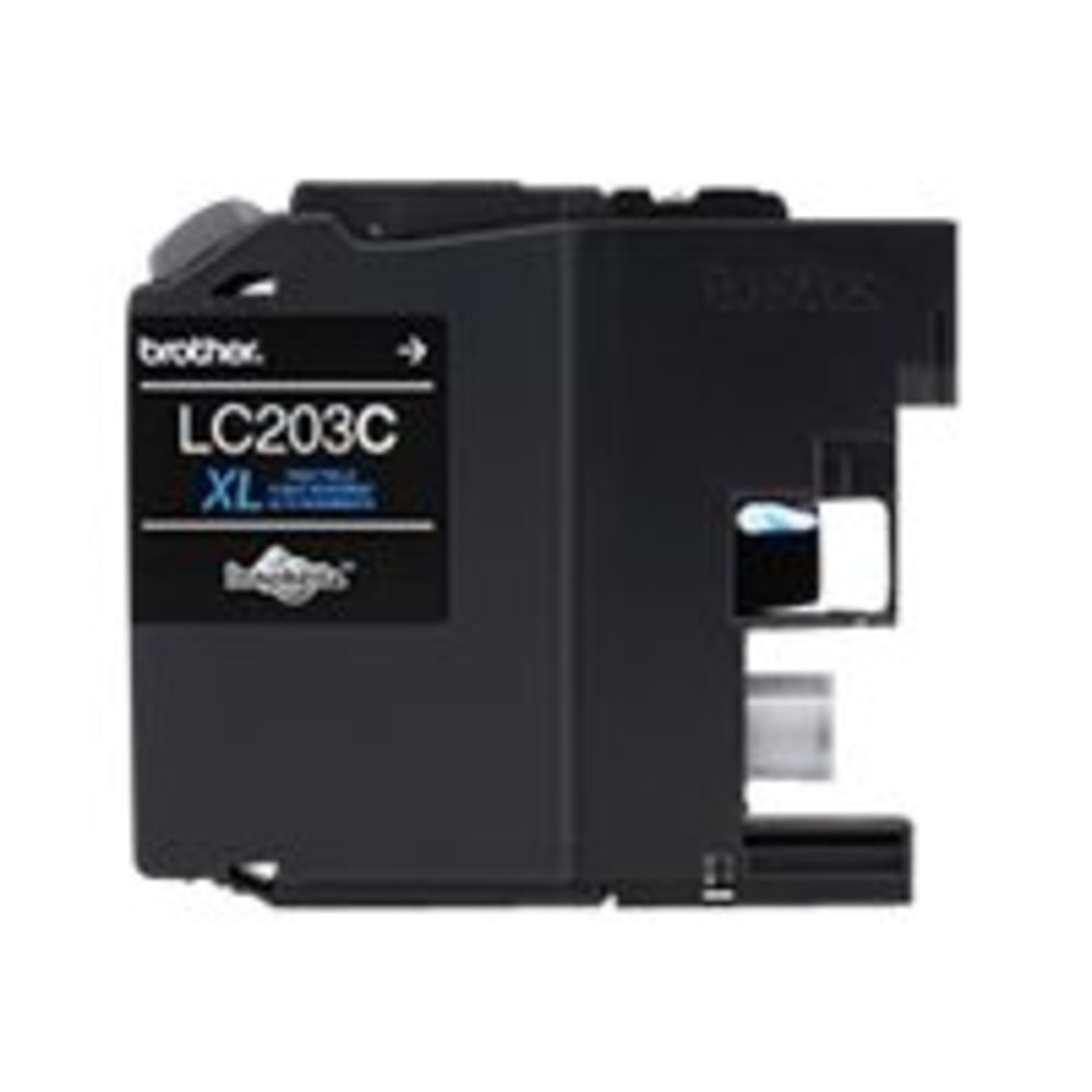 Brother LC203 Cyan High-Yield Ink Cartridge, LC203C MPN:LC203C