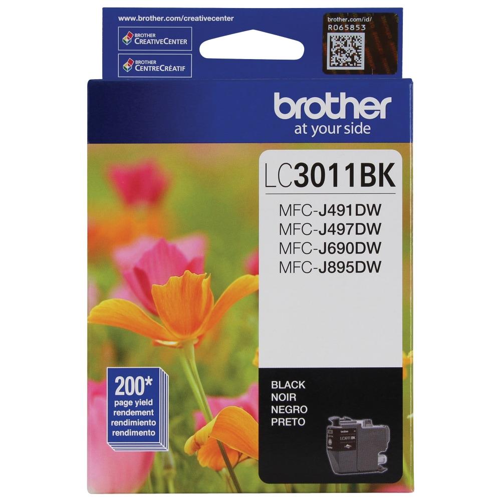 Brother LC3011 Black Ink Cartridge, LC3011BKS MPN:LC3011BKS