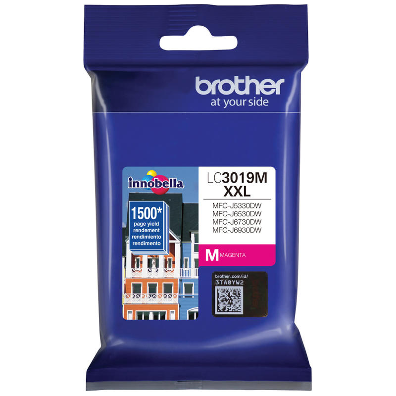 Brother LC3019I Magenta Extra-High-Yield Ink Cartridge, LC3019M MPN:LC3019M