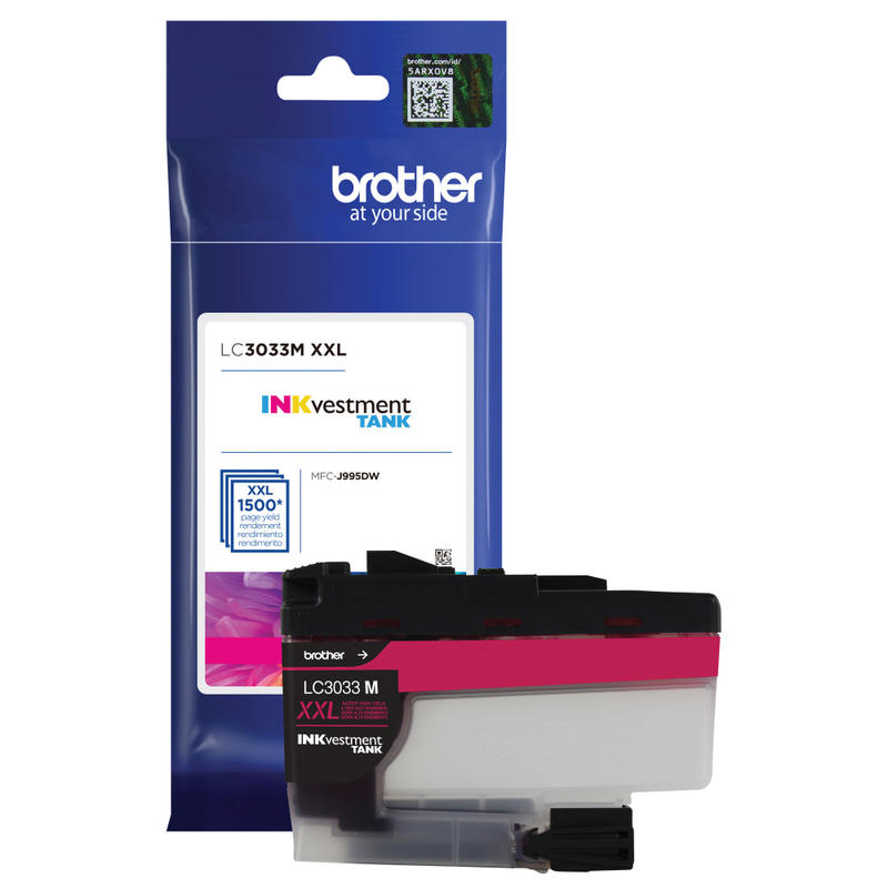 Brother LC3033 INKvestment Magenta High-Yield Ink Tank, LC3033M MPN:LC3033M
