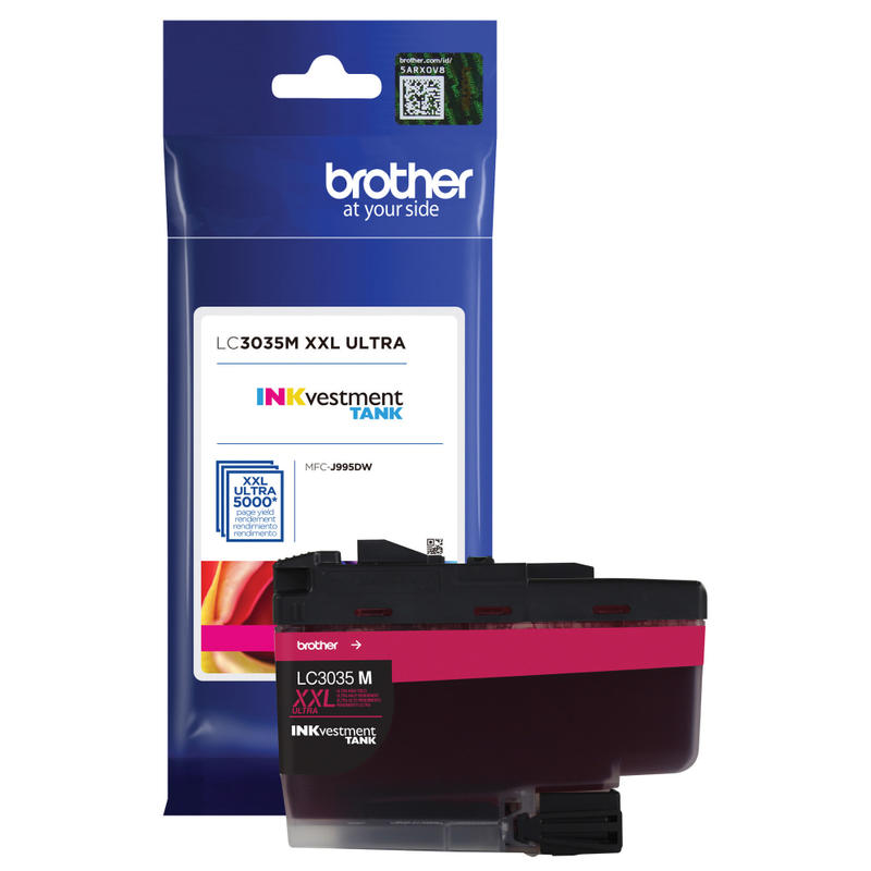 Brother LC3035 INKvestment Magenta Extra-High-Yield Ink Tank, LC3035M MPN:LC3035M