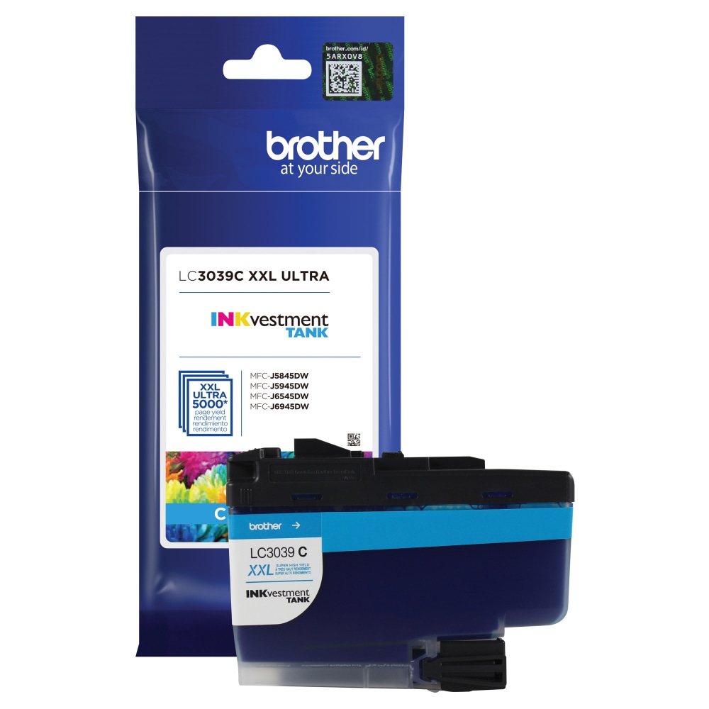 Brother LC3039 Cyan Ultra-High-Yield Ink Cartridge, LC3039C MPN:LC3039C