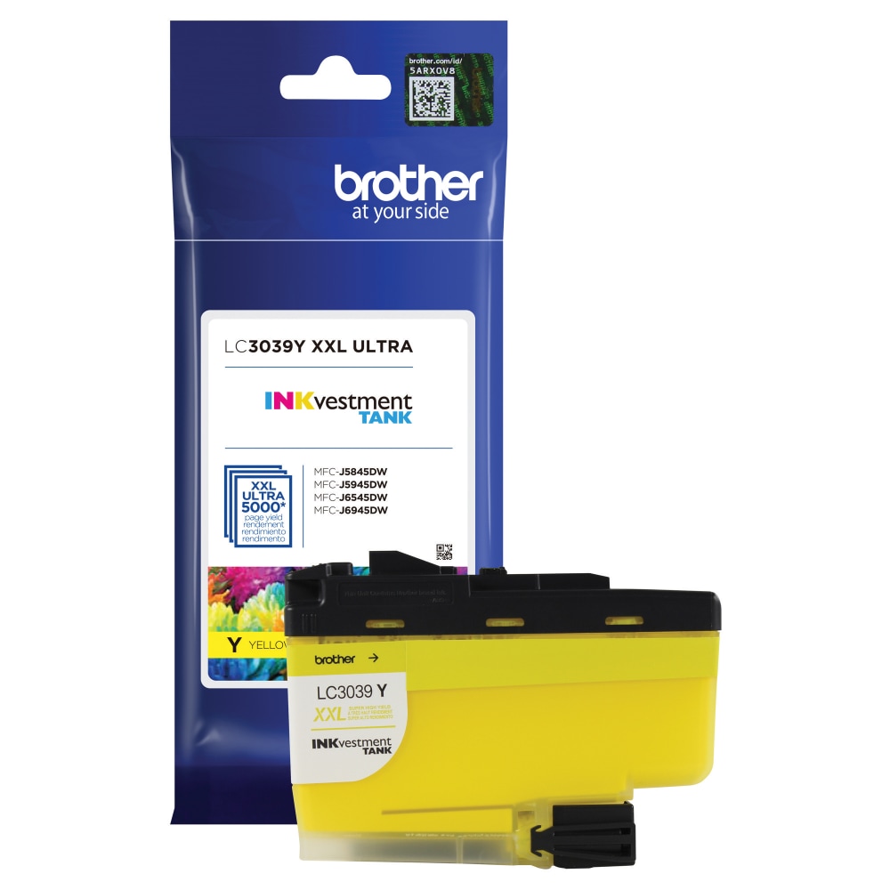 Brother LC3039 Yellow Ultra-High-Yield Ink Cartridge, LC3039Y MPN:LC3039Y