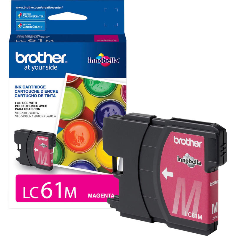 Brother LC61I Magenta Ink Cartridge, LC61M MPN:LC61M