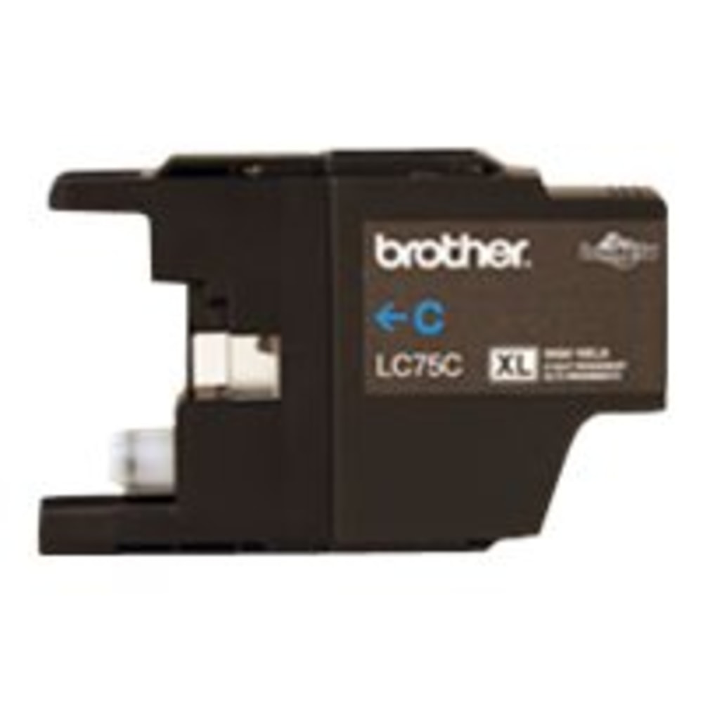 Brother LC75C Cyan Ink Cartridge, LC75C MPN:LC75C