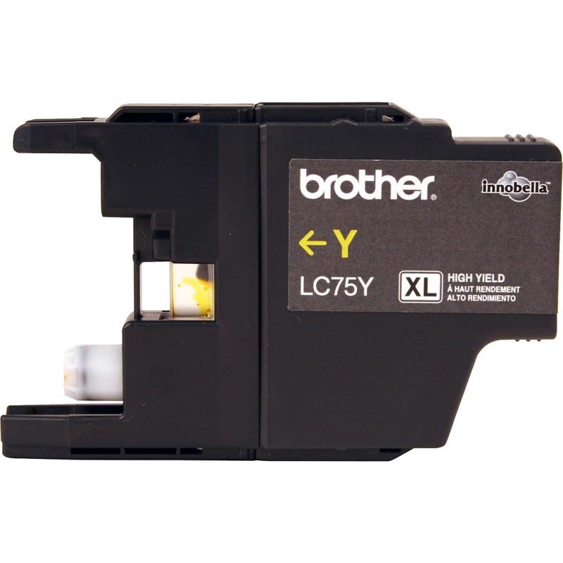 Brother LC75 Yellow Ink Cartridge, LC75Y MPN:LC75Y