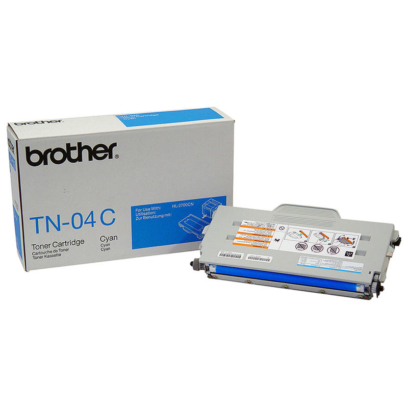 Brother TN-04 Cyan Toner Cartridge, TN-04C MPN:TN04C