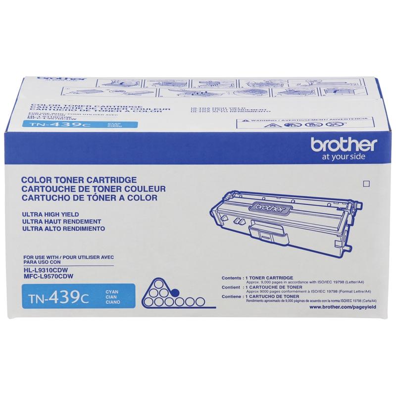 Brother TN-439 Cyan Extra-High Yield Toner Cartridge, TN-439C MPN:TN439C