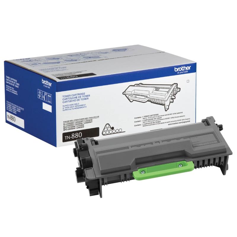 Brother TN-880 Black Extra-High Yield Toner Cartridge, TN-880BK MPN:TN880