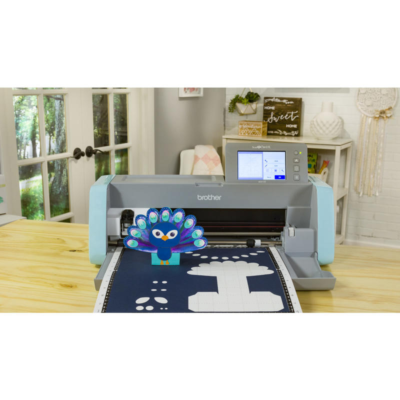 Brother ScanNCut DX Electronic Cutting Machine With Built-In Scanner, Blue MPN:SDX125E