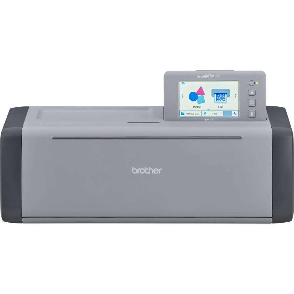 Brother ScanNCut DX Electronic Cutting Machine With Built-In Scanner, Gray MPN:SDX125EGY