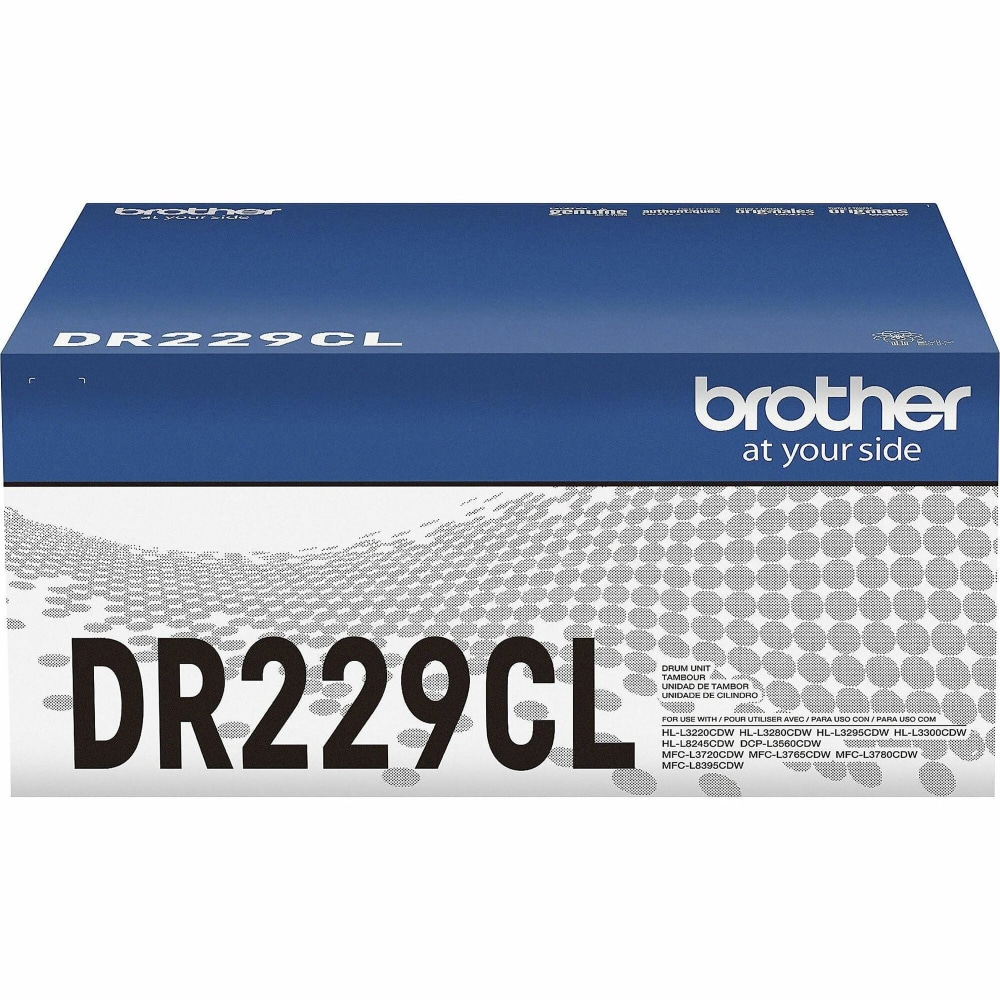 Brother Genuine DR229CL Drum Unit - Laser - 20, 000 Pages - 1 Each MPN:DR229CL