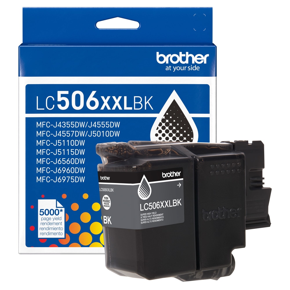 Brother LC506XXLBK Black Super High Yield Ink Cartridge MPN:LC506XXLBKS