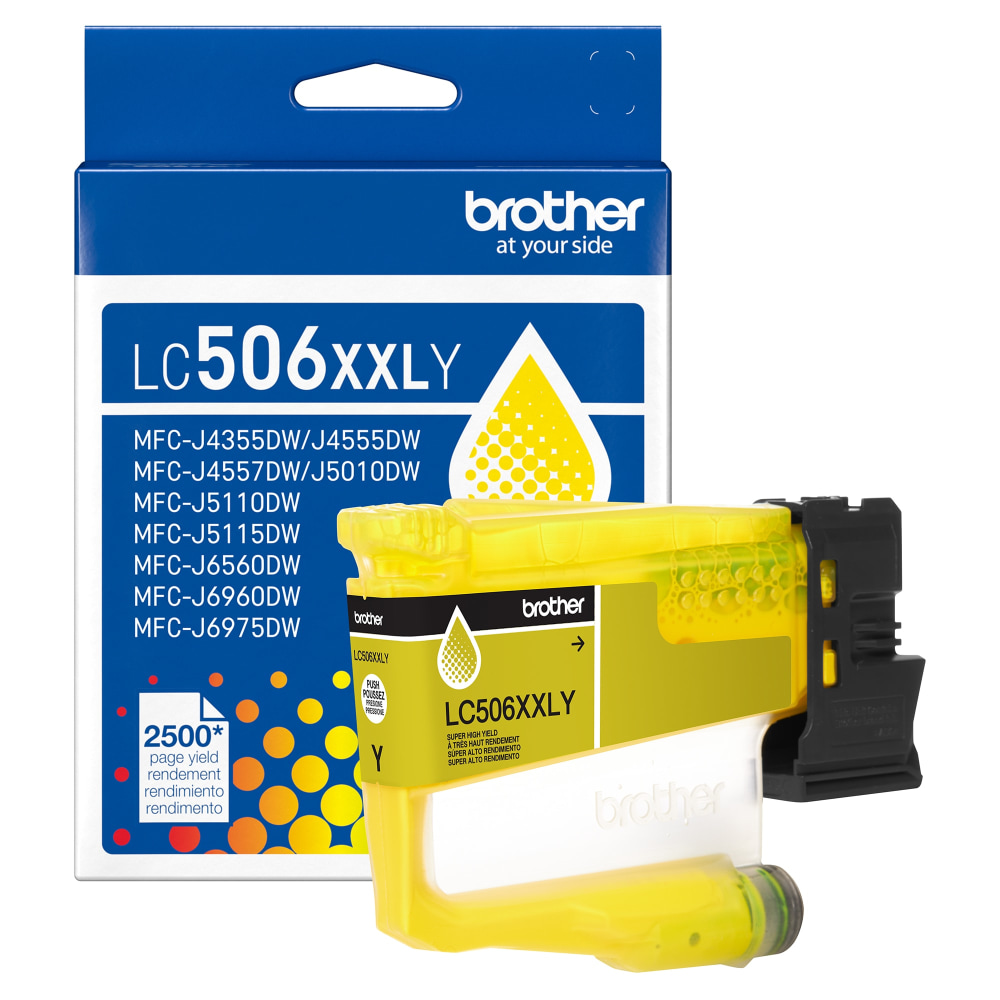 Brother LC506XXLY Yellow Super High Yield Ink Cartridge MPN:LC506XXLYS