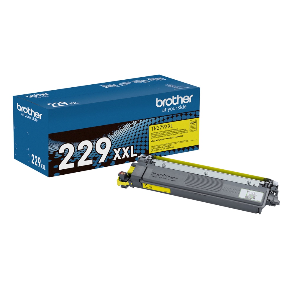 Brother TN229XXL Yellow Extra-High Yield Toner Cartridge, (TN229XXLY) MPN:TN229XXLY