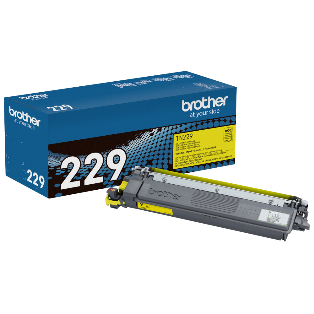 Brother TN229 Yellow Standard Yield Toner Cartridge (TN229Y) MPN:TN229Y