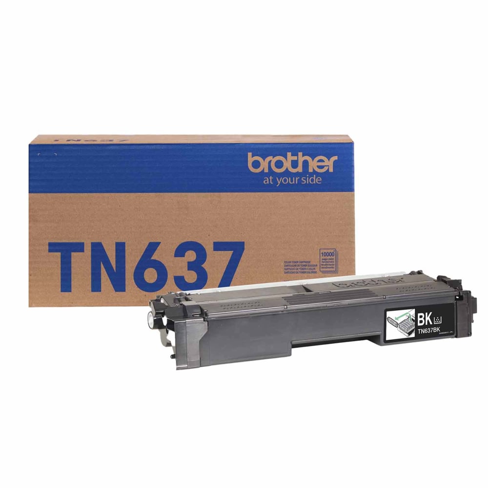 Brother Genuine TN637BK Black Ultra High Yield Toner Cartridge MPN:TN637BK