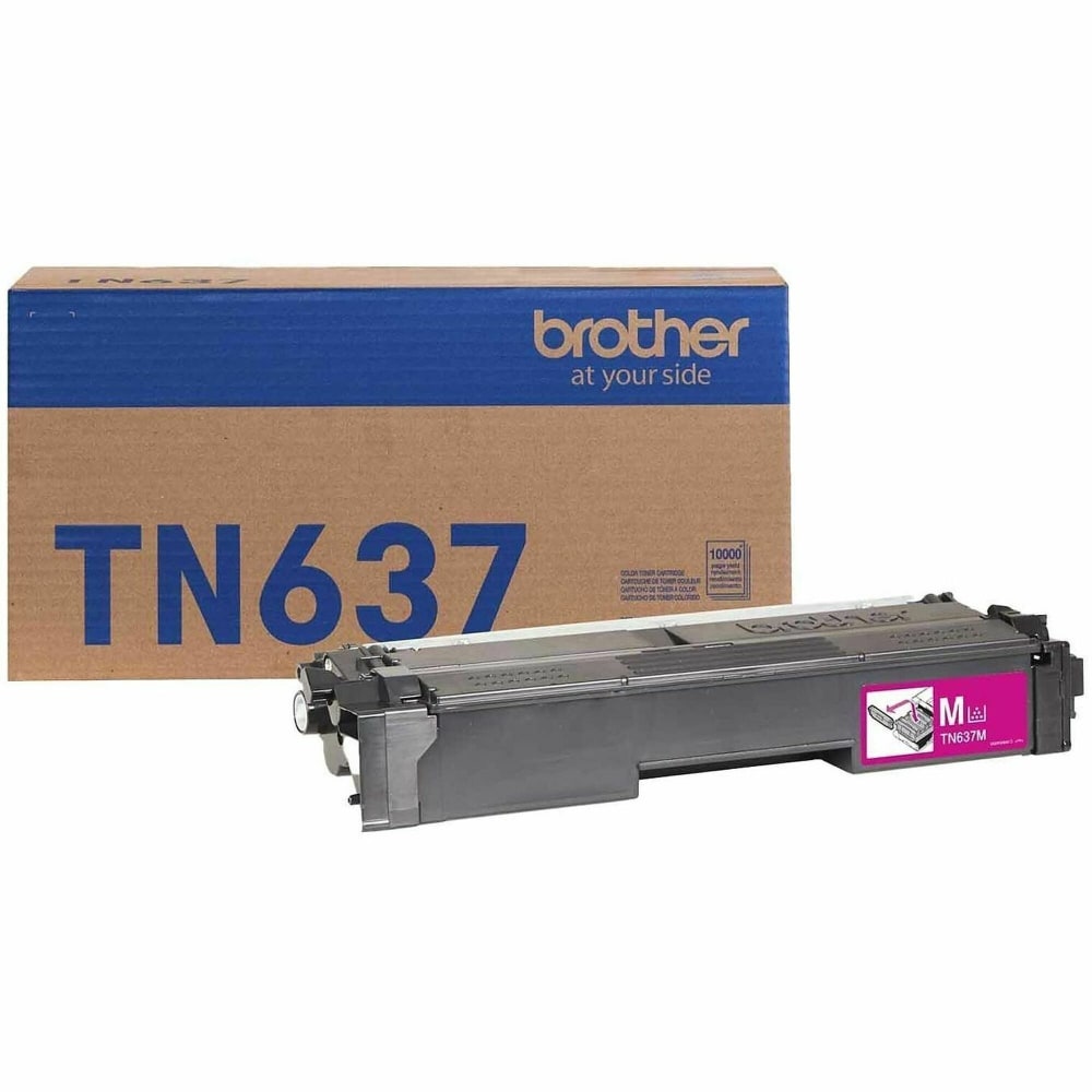 Brother Genuine TN637M Magenta Ultra High Yield Toner Cartridge MPN:TN637M